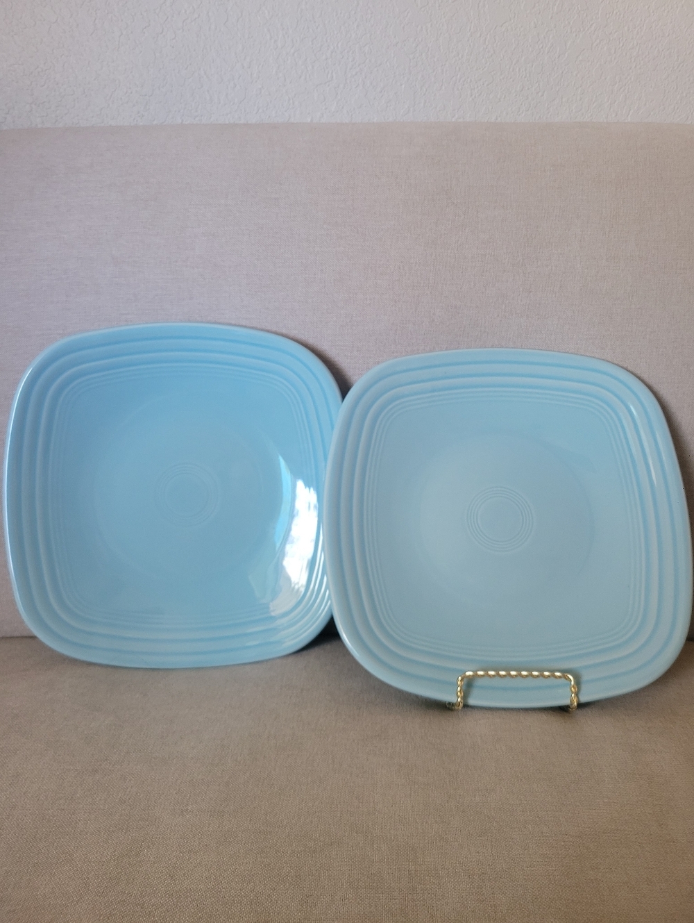 Fiesta Sky Square Lunch Plates